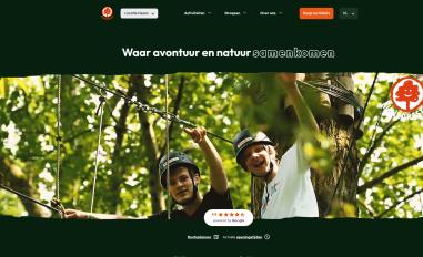 Schermafbeelding van funforest.nl