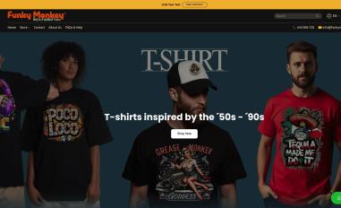Schermafbeelding van funkymonkeystore.es