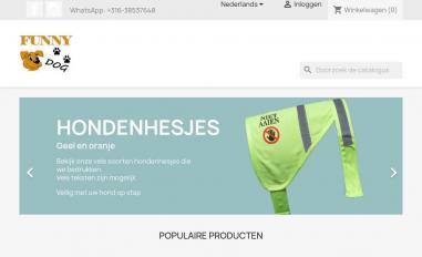 Schermafbeelding van funnydog.nl