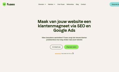 Schermafbeelding van fuseo.be