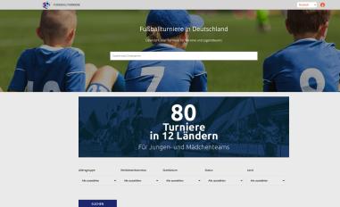 Schermafbeelding van fussballturniere.info