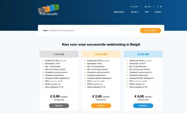 Schermafbeelding van futureweb.be