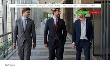 Schermafbeelding van fvd.nl