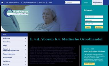 Schermafbeelding van fvdvooren.nl