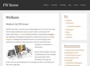 Schermafbeelding van fwbouw.nl