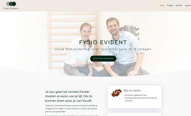 Schermafbeelding van fysio-evident.nl
