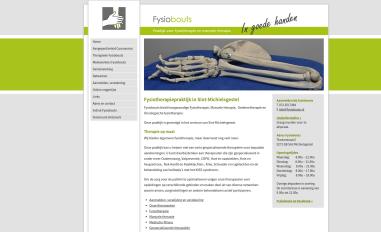 Schermafbeelding van fysiobouts.nl