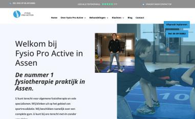 Schermafbeelding van fysioproactive.nl