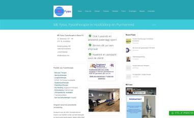 Schermafbeelding van fysiotherapiemefysio.com