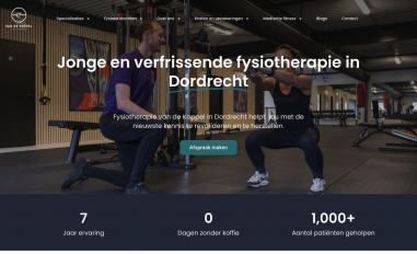 Schermafbeelding van fysiotherapievandekoppel.nl