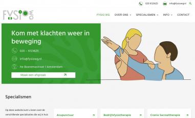 Schermafbeelding van fysiowg.nl