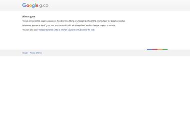 Schermafbeelding van g.co