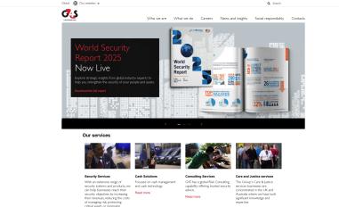 Schermafbeelding van g4s.com