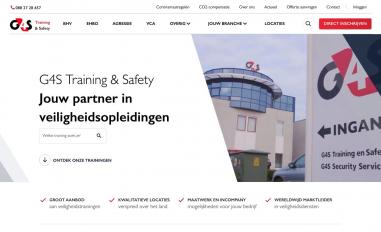 Schermafbeelding van g4strainingen.nl