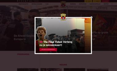 Schermafbeelding van ga-eagles.nl