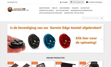 Schermafbeelding van gadgetsformobiledevices.nl