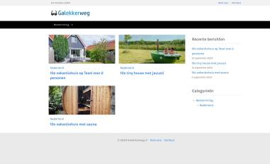 Schermafbeelding van galekkerweg.nl