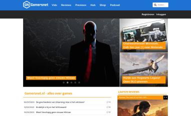 Schermafbeelding van gamersnet.nl