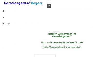 Schermafbeelding van garnelenshop-bayern.de
