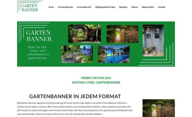 Schermafbeelding van gartenbanner.de