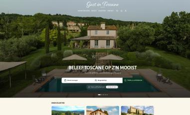 Schermafbeelding van gastintoscane.nl