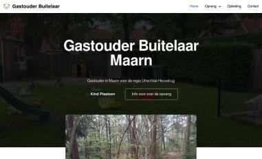 Schermafbeelding van gastouderbuitelaar.nl