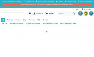 Schermafbeelding van gastro-cool.de