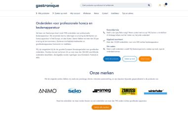 Schermafbeelding van gastronique.nl