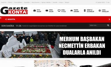 Schermafbeelding van gazetekonya.com