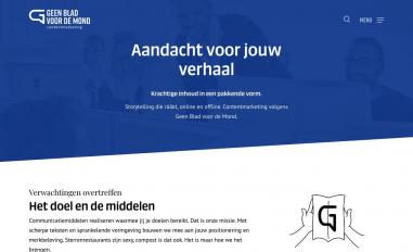 Schermafbeelding van gbvdm.nl