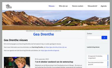 Schermafbeelding van gea-drenthe.nl