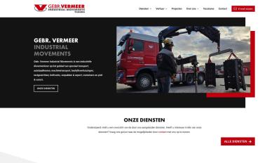 Schermafbeelding van gebrvermeertransport.nl