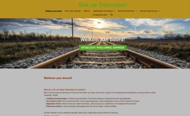 Schermafbeelding van gekoptreinreizen.nl