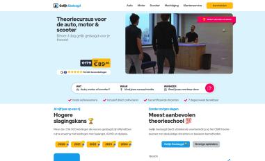 Schermafbeelding van gelijkgeslaagd.com