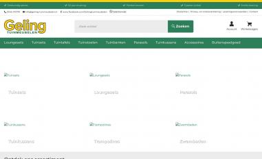 Schermafbeelding van geling-tuinmeubelen.nl