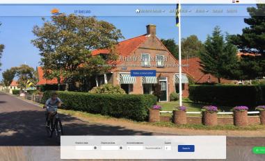 Schermafbeelding van genietenopameland.nl