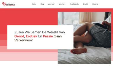 Schermafbeelding van genot.liefdesvonk.nl