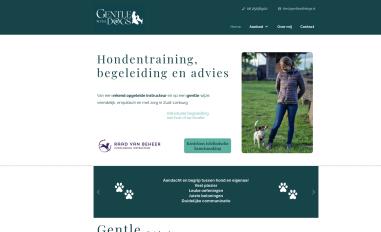 Schermafbeelding van gentlewithdogs.nl