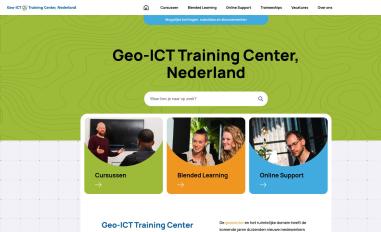 Schermafbeelding van geo-ict.nl