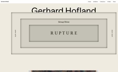 Schermafbeelding van gerhardhofland.com