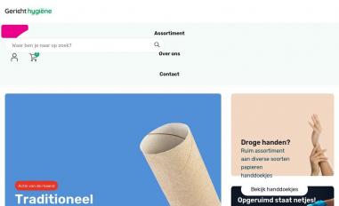 Schermafbeelding van gerichthygiene.nl