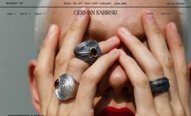 Schermafbeelding van germankabirski.com