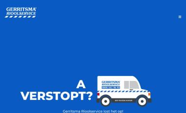 Schermafbeelding van gerritsma-rioolservice.nl