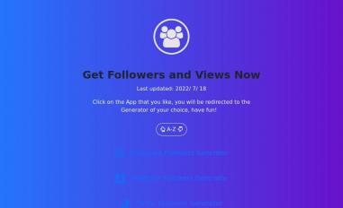 Schermafbeelding van get-followers-now.web.app