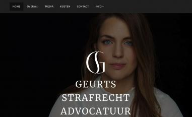 Schermafbeelding van geurts-strafrecht.nl