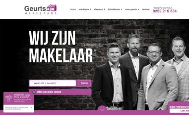 Schermafbeelding van geurtsmakelaars.nl