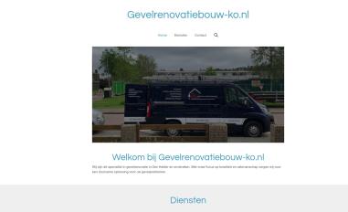 Schermafbeelding van gevelrenovatiebouw-ko.nl