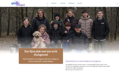 Schermafbeelding van gezinintact.nl