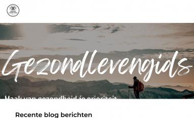 Schermafbeelding van gezondlevengids.nl