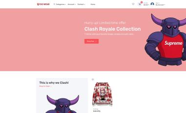 Schermafbeelding van ggwear.gamer.gd